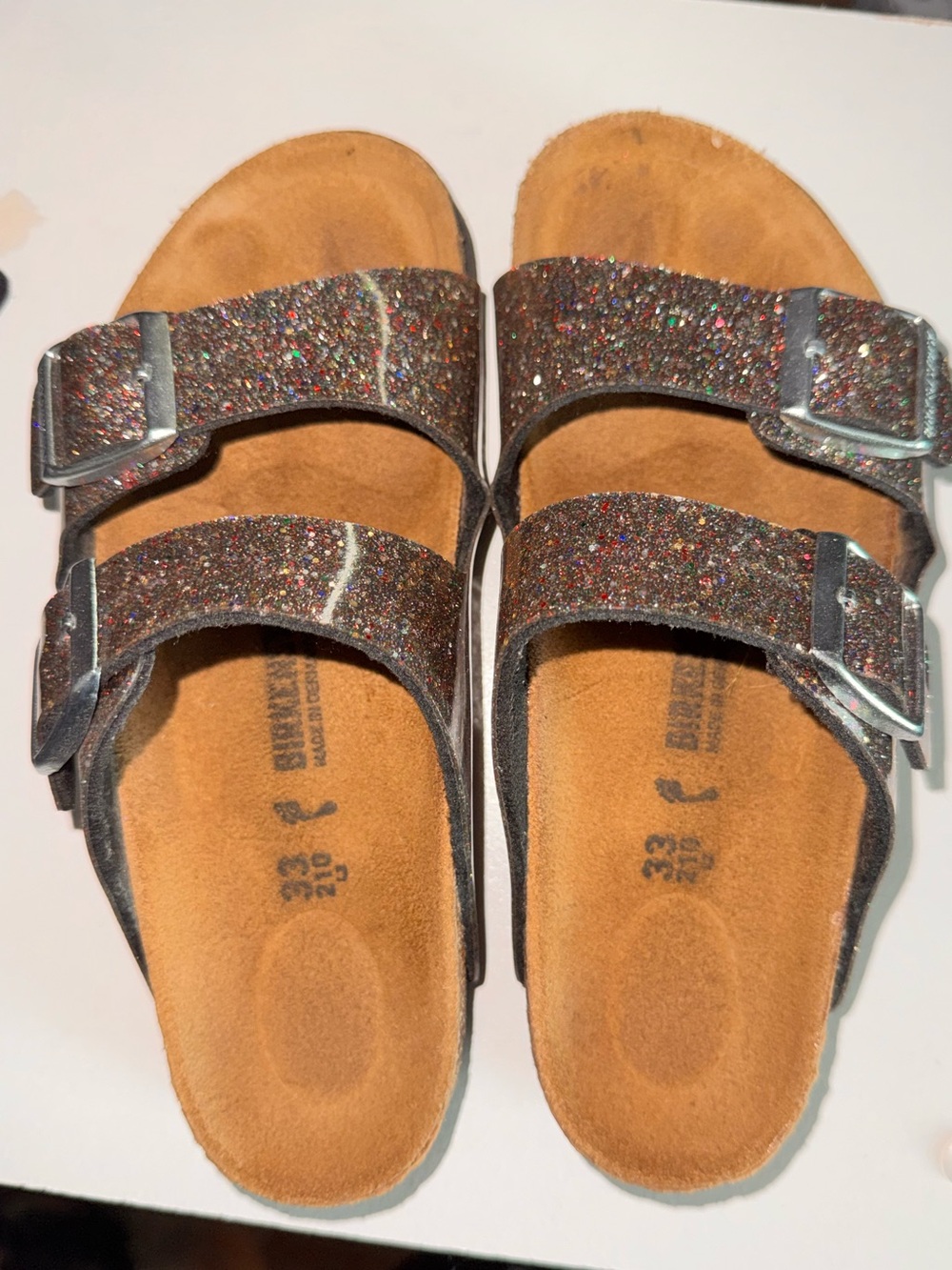 Birkenstock Kids Arizona Glitter size 33
